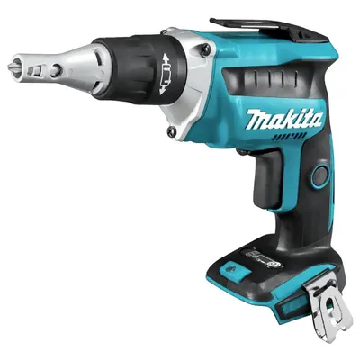 Акумулаторен винтоверт Makita за сухо строителство  без батерия и зарядно, 18 V, 13.7 Nm, 1/4", шестостен, DFS452Z