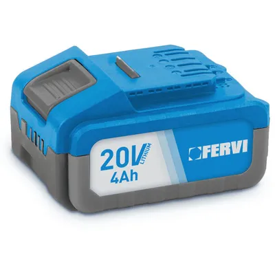 Акумулаторна батерия Fervi Li-Ion за електроинструменти  20 V, 4 Ah, FB20LB3A4-E