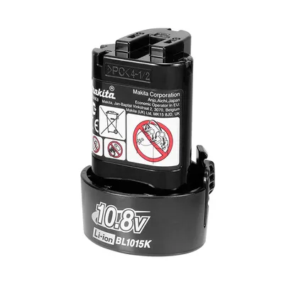 Акумулаторна батерия Makita Li-Ion за електроинструменти 10.8 V, 1.5 Ah, BL1015K