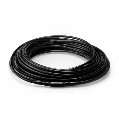 Кабел нагревателен Devi за улуци и водосточни тръби  630 W, 20 м, 2x1.50 мм2, черен, DEVIsnow 30T