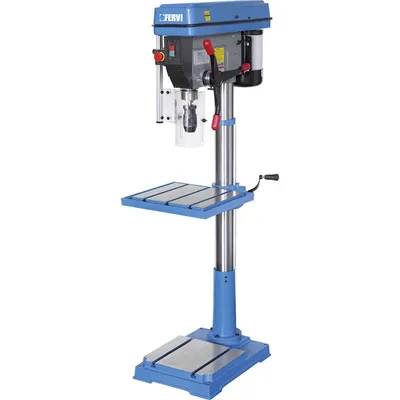Колонна бормашина Fervi 1500 W, 150-2450 об./мин, 4-20 мм, 0754