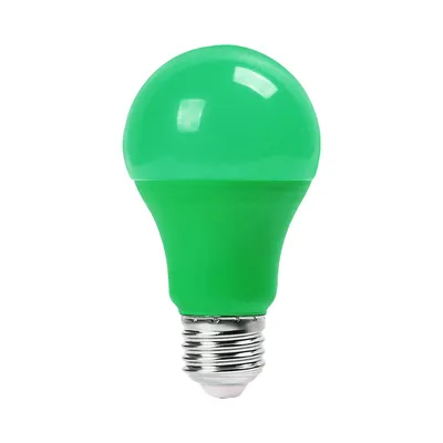 LED крушка Horoz E27 зелена  3 W, 230 V, Spectra