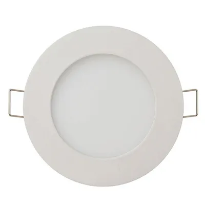 LED панел Horoz за вграждане  6 W, ф 118x14 мм, бял, 2700 K, 100-265 V, Slim-6