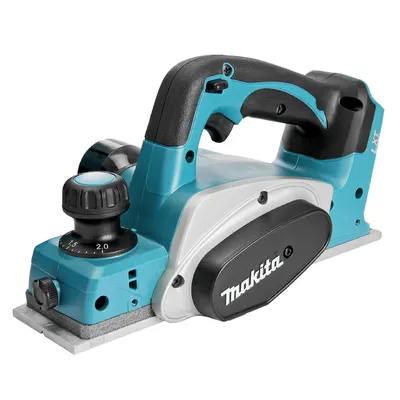 Акумулаторно ренде Makita без батерия и зарядно, 18 V, 82 мм, 0-2 мм, DKP180Z