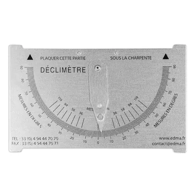 Стандартен ъгломер Edma  0-180 °, ±1°