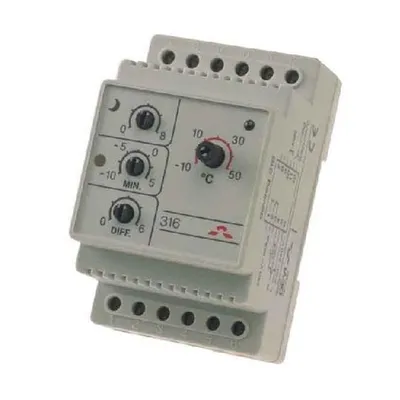 Терморегулатор Devi за подово отопление  3000 W, 16 A, от -10 до +50 °C, DEVIreg 316