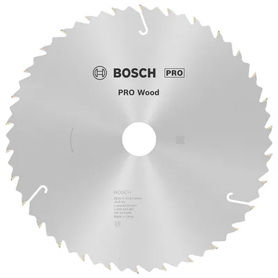 Диск циркулярен за рязане Bosch на дърво напречно надлъжно с HM пластини 235 мм, 30 мм, 1.8 мм, 30 z, PRO Wood