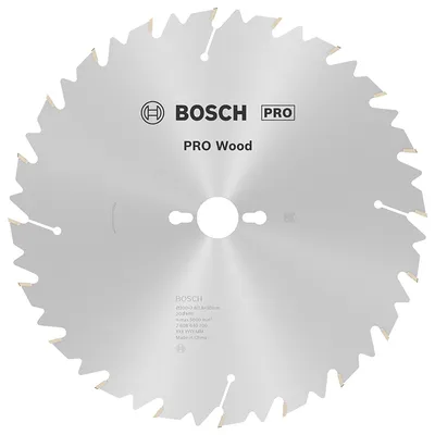 Диск циркулярен за рязане Bosch на дърво напречно надлъжно с HM пластини  300 мм, 30 мм, 1.8 мм, 20 z, PRO Wood