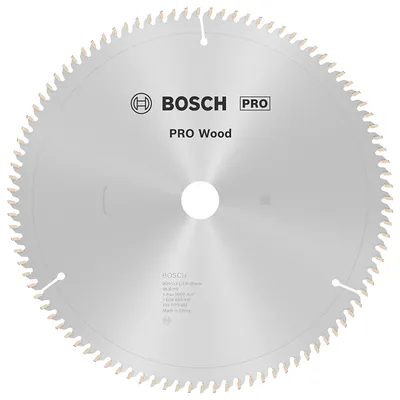 Диск циркулярен за рязане Bosch на дърво напречно надлъжно с HM пластини  305 мм, 30 мм, 1.8 мм, 96 z, PRO Wood
