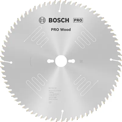 Диск циркулярен за рязане Bosch на дърво напречно надлъжно с HM пластини 305 мм, 30 мм, 2.2 мм, 72 z, PRO Wood