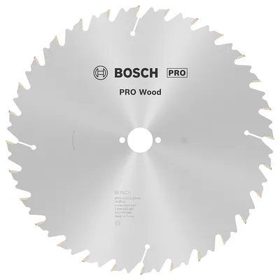 Диск циркулярен за рязане Bosch на дърво напречно надлъжно с HM пластини  315 мм, 30 мм, 2.2 мм, 28 z, PRO Wood