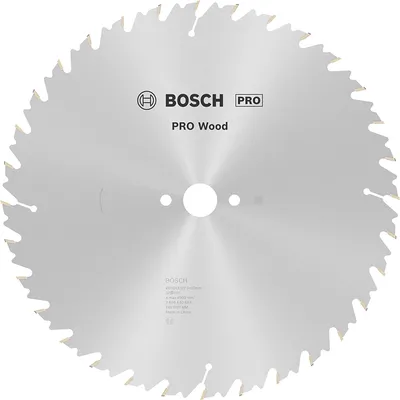 Диск циркулярен за рязане Bosch на дърво напречно надлъжно с HM пластини 350 мм, 30 мм, 2.5 мм, 32 z, PRO Wood