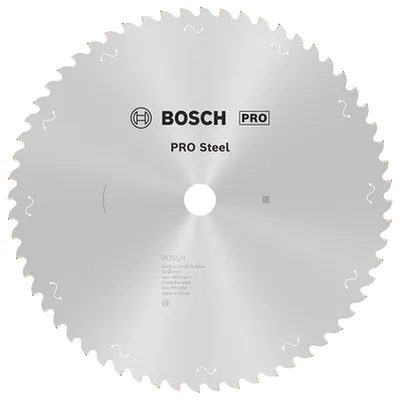 Диск циркулярен за рязане Bosch на метали с HM пластини 305 мм, 25.4 мм, 1.8 мм, 60 z, PRO Steel