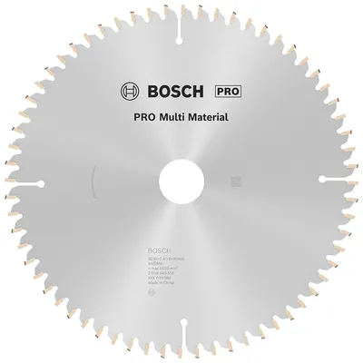Диск циркулярен за рязане Bosch универсален с HM пластини 235 мм, 30 мм, 1.8 мм, 64 z, PRO Multi Material