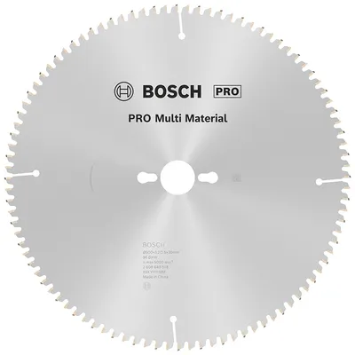 Диск циркулярен за рязане Bosch универсален с HM пластини 300 мм, 30 мм, 2.5 мм, 96 z, PRO Multi Material