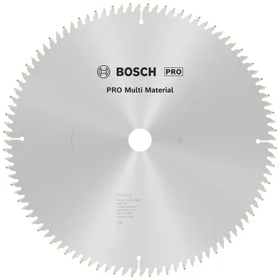 Диск циркулярен за рязане Bosch универсален с HM пластини  350 мм, 30 мм, 2.5 мм, 96 z, PRO Multi Material