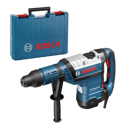 Електрически перфоратор Bosch SDS-max, 1500 W, 12.5 J, 1380-2760 уд./мин, GBH 8-45 DV
