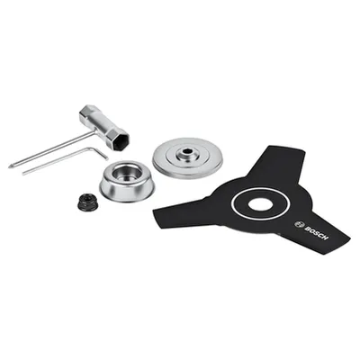 Нож за косене на трева Bosch метален за моторна коса комплект ф 230x25.4x2 мм, 3 z, GRT 18V-33, GFR 18V-23