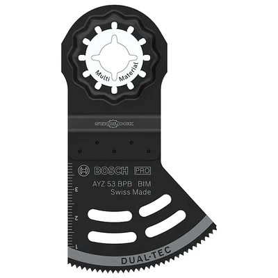 Нож за многофункционален осцилатор Bosch 53 мм, Starlock, BiM, AYZ 53 BPB