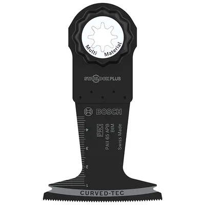 Нож за многофункционален осцилатор Bosch 65 мм, Starlock Plus, BiM, PAII 65 APB