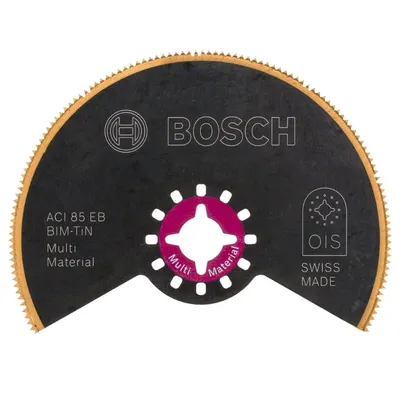 Нож за многофункционален осцилатор Bosch полукръгъл 85 мм, Starlock, BiM, ACI 85 EB