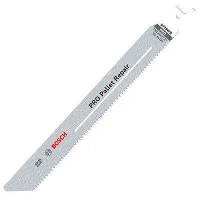 Нож за саблен трион Bosch за дърво и пластмаса 190 мм, 10-14 TPI, PRO Pallet Repair S725VFR