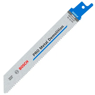 Нож за саблен трион Bosch за метал 150 мм, 10-14 TPI, PRO Metal Demolition S925VF