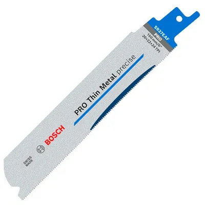 Нож за саблен трион Bosch за метал 150 мм, 20/22/24 TPI, PRO Thin Metal precise S937EAF