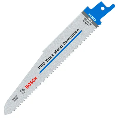Нож за саблен трион Bosch за метал  150 мм, 8+10 TPI, PRO Thick Metal Demolition S930CF