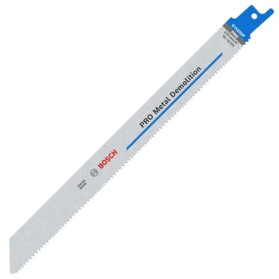 Нож за саблен трион Bosch за метал 225 мм, 10-14 TPI, 2 бр., PRO Metal Demolition S1125VF