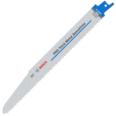 Нож за саблен трион Bosch за метал 225 мм, 8+10 TPI, PRO Thick Metal Demolition S1130CF