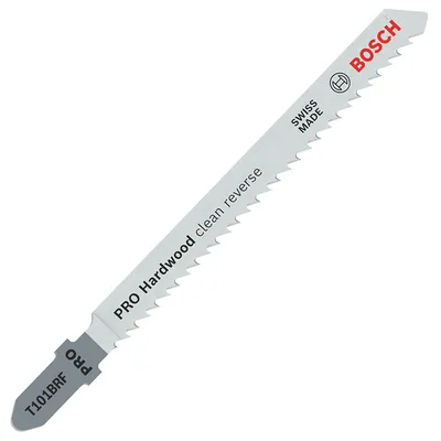 Нож за зеге Bosch с T-захват за дърво 100 мм, 10 TPI, праволинейно, PRO Hardwood clean reverse T101BRF