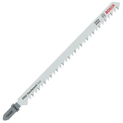 Нож за зеге Bosch с T-захват за дърво 152 мм, 6 TPI, праволинейно, PRO Hardwood fast T344DF