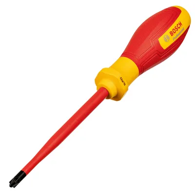 Комбинирана отвертка Bosch 1000V VDE   SB/PZ 2x125x6 мм, 
