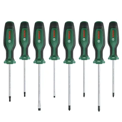 Комплект отвертки Bosch PH/PZ/SB/TX  8 бр.
