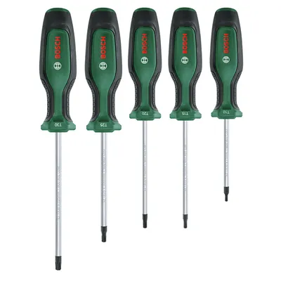 Комплект отвертки Bosch TX   5 бр., 