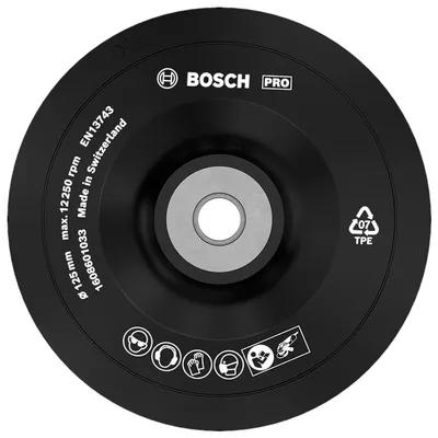 Подложна шайба Bosch за ъглошлайф  ф 125 мм, M14, PRO