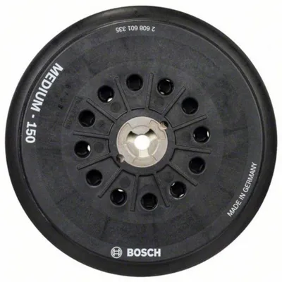 Подложна шайба Bosch за ексцентършлайф средно твърда ф 150 мм, Multiloch