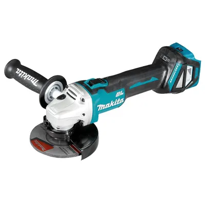 Акумулаторен ъглошлайф Makita без батерия и зарядно, 18 V, 125 мм, 3000-8500 об./мин, DGA511Z