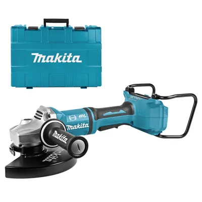 Акумулаторен ъглошлайф Makita без батерия и зарядно, 36 V, 230 мм, 6000 об./мин, DGA900ZK