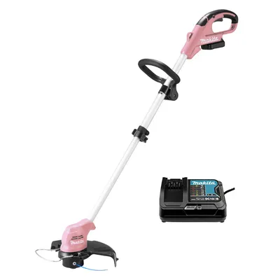 Акумулаторен тример Makita с 1 батерия и зарядно, 12 V, 2 Ah, 260 мм, UR100DSAP