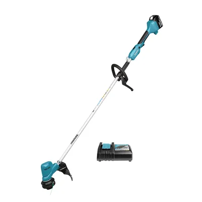 Акумулаторен тример Makita с 1 батерия и зарядно, 18 V, 3 Ah, 280 мм, DUR194SFX2