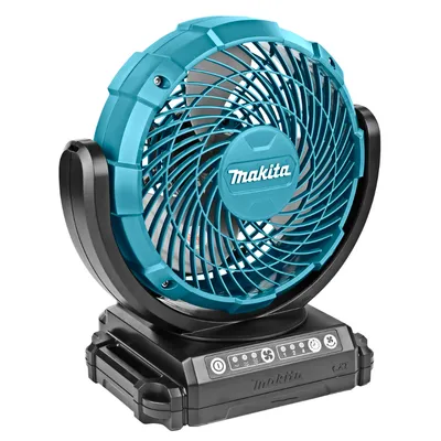 Акумулаторен вентилатор Makita без батерия и зарядно, 12 V, ф 180 мм, син, CF101DZ