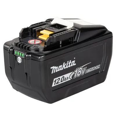 Акумулаторна батерия Makita Li-Ion за електроинструменти 18 V, 12 Ah, BL18120
