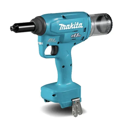 Акумулаторна нитачка за поп-нитове Makita  без батерия и зарядно, 18 V, 10 kN, 2.4-4.8 мм, DRV150Z