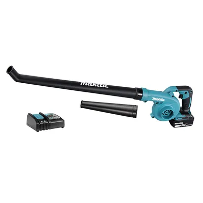 Акумулаторна въздуходувка Makita с 1 батерия и зарядно, 18 V, 3 Ah, 192 м3/ч, DUB186SFX1