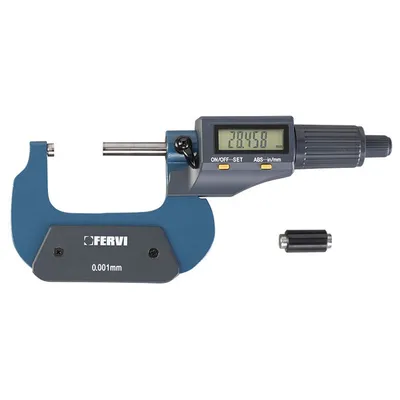 Дигитален микрометър Fervi  75-100 мм, 0.004 мм/м, M021/75/100