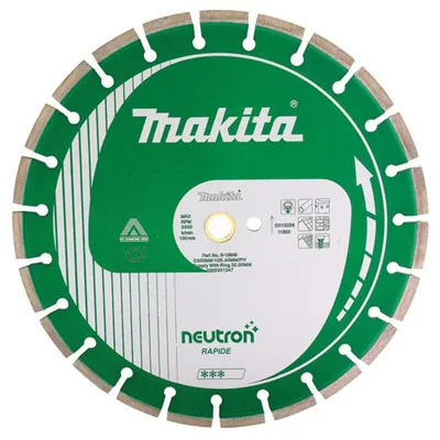 Диск диамантен за мокро рязане Makita на бетон, тухли и керемиди   230 мм, 22.23 мм, 2 мм, Neutron