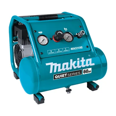 Електрически безмаслен компресор Makita  7.6 л, 48 л/мин, 9.3 bar, MAC210Q