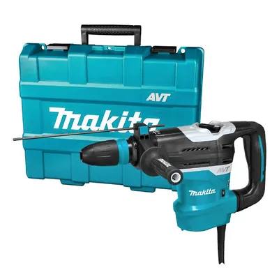 Електрически перфоратор Makita SDS-max, 1100 W, 8 J, 1450-2900 уд./мин, HR4013C